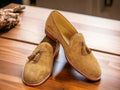 Elegantly Designed Men’s Handmade Loafer Suede Leather Shoes, Men suede Loafers