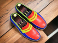 Experience the best of luxury with the Multi Color Loafer. Crafted from the finest materials, this stylish loafer incorporates a multi-colored design, making it the perfect combination of elegance and comfort. Enjoy long-term reliability with superior construction quality and ultimate functionality.