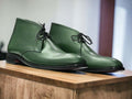 Green Chukka boots For Mens