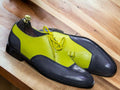 Grey Yellow Shoes feature a modern combination of grey and yellow colors. The lightweight construction adds flexibility and comfort for all-day wear. The breathable mesh material supports your feet and keeps them cool.