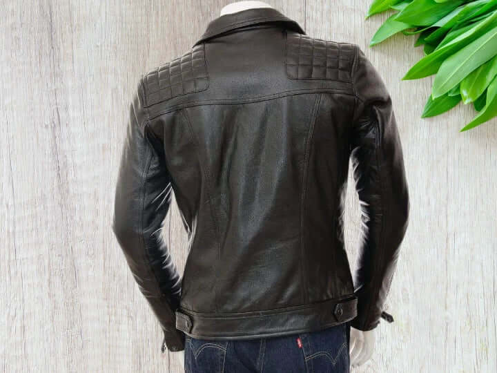 Leather-Jacket-Motorcycle-Black-Men-Genuine-Lambskin-Slim-Fit-Biker-Size