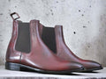 Handmade Men Genuine Cow-Hide Leather Chelsea Boots, Men's Slip On Ankle Boots