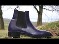 Expertly crafted with high-quality leather, these handmade Chelsea men's boots offer both style and durability. The classic Chelsea ankle design adds a touch of sophistication to any outfit, making these boots a versatile addition to your wardrobe. Experience the perfect blend of comfort and fashion with these unique boots.