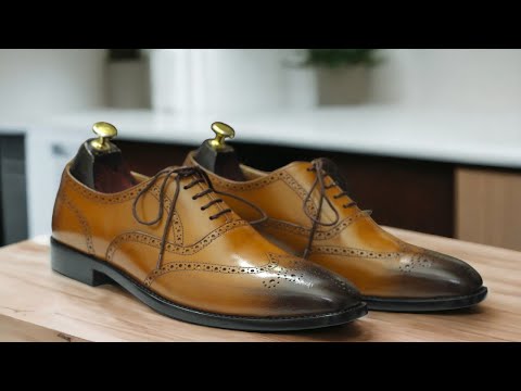 Introducing our Handmade Wing Tip Brogue Oxford Dress Leather Shoes, the perfect addition to any gentleman's wardrobe. Expertly crafted with a square toe and mustard dress leather, these shoes exude sophistication and style. Elevate your look with the finest quality craftsmanship.